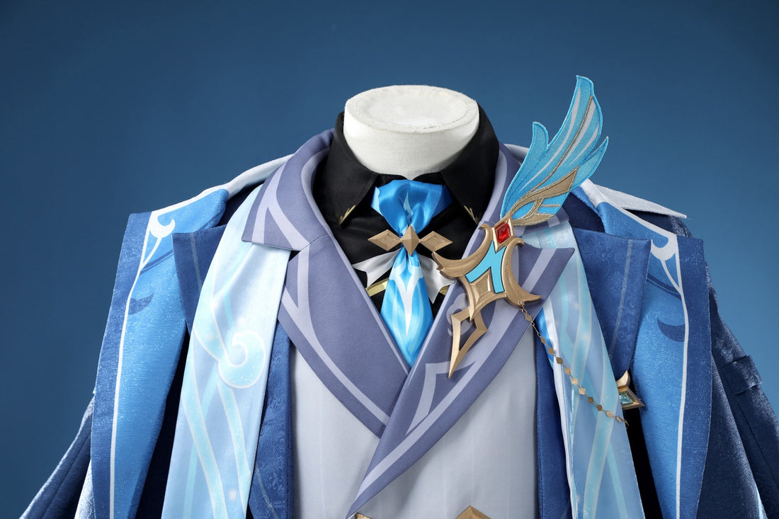 Genshin Impact Neuvillette Lantern Rite Melusent Gift Cosplay Costumes