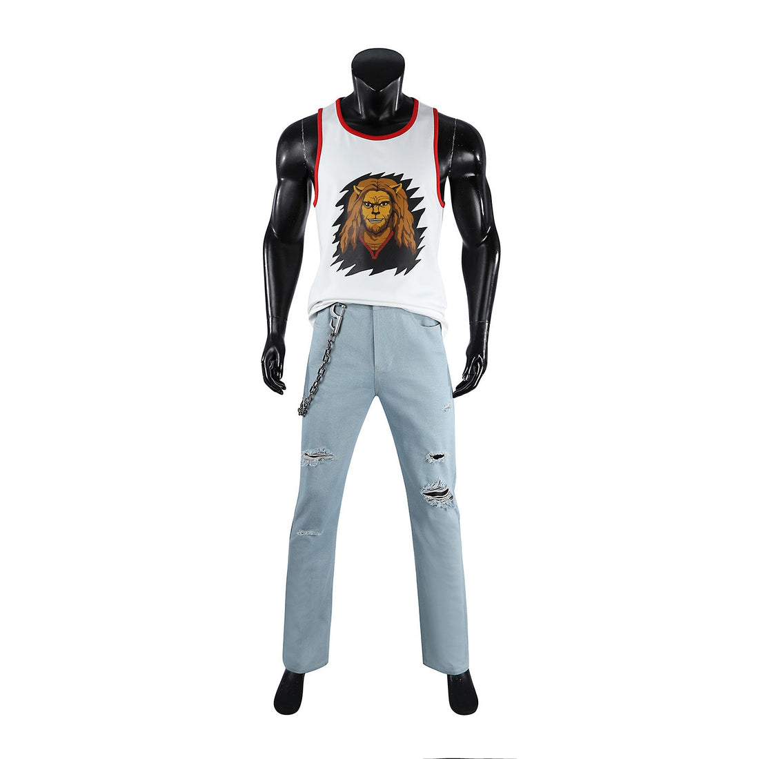 Minecraft Trash Man Garrett Pink Leather Jacket Cosplay Costumes
