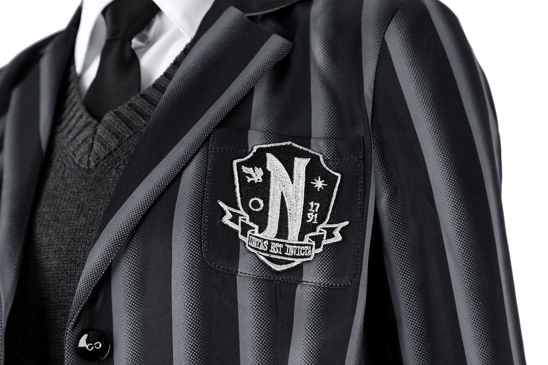 Wednesday 2 The Addams Family Nevermore Academy Uniform Cosplay Costumes