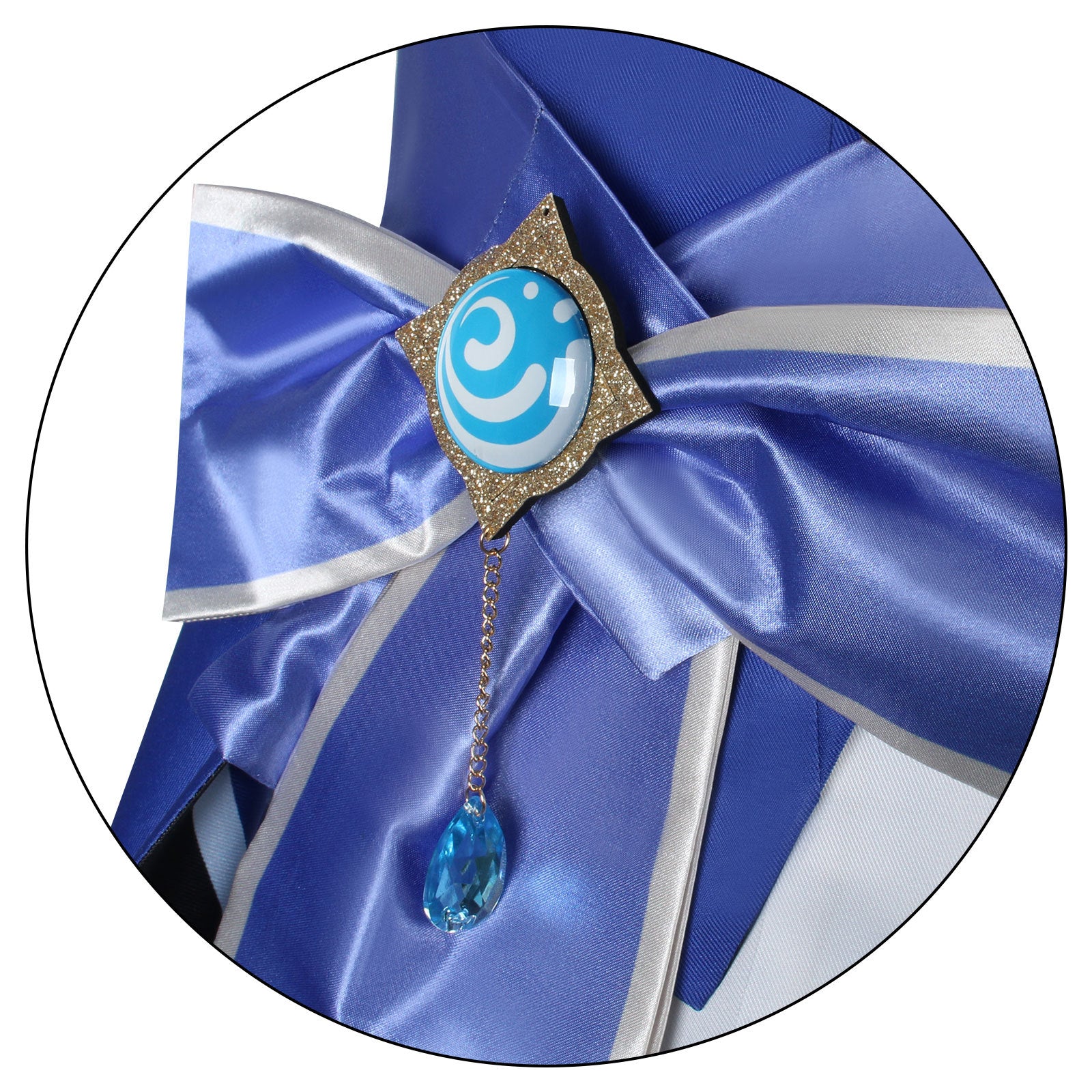 Genshin Impact Focalors Furina De Fontaine Hydro Archon Cosplay Costumes