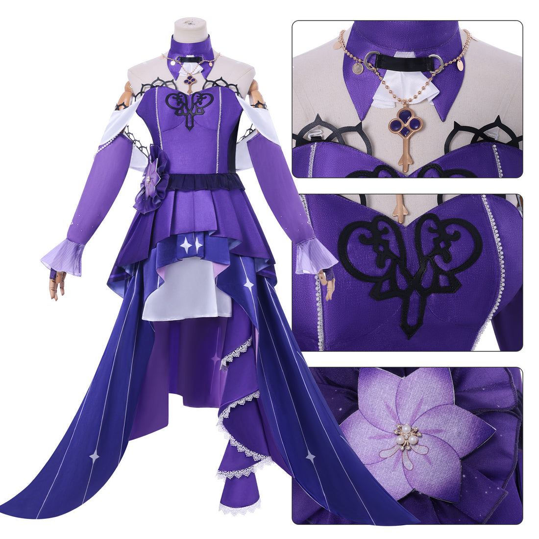 Game Honkai: Star Rail Herta Concert Fullset Cosplay Costumes