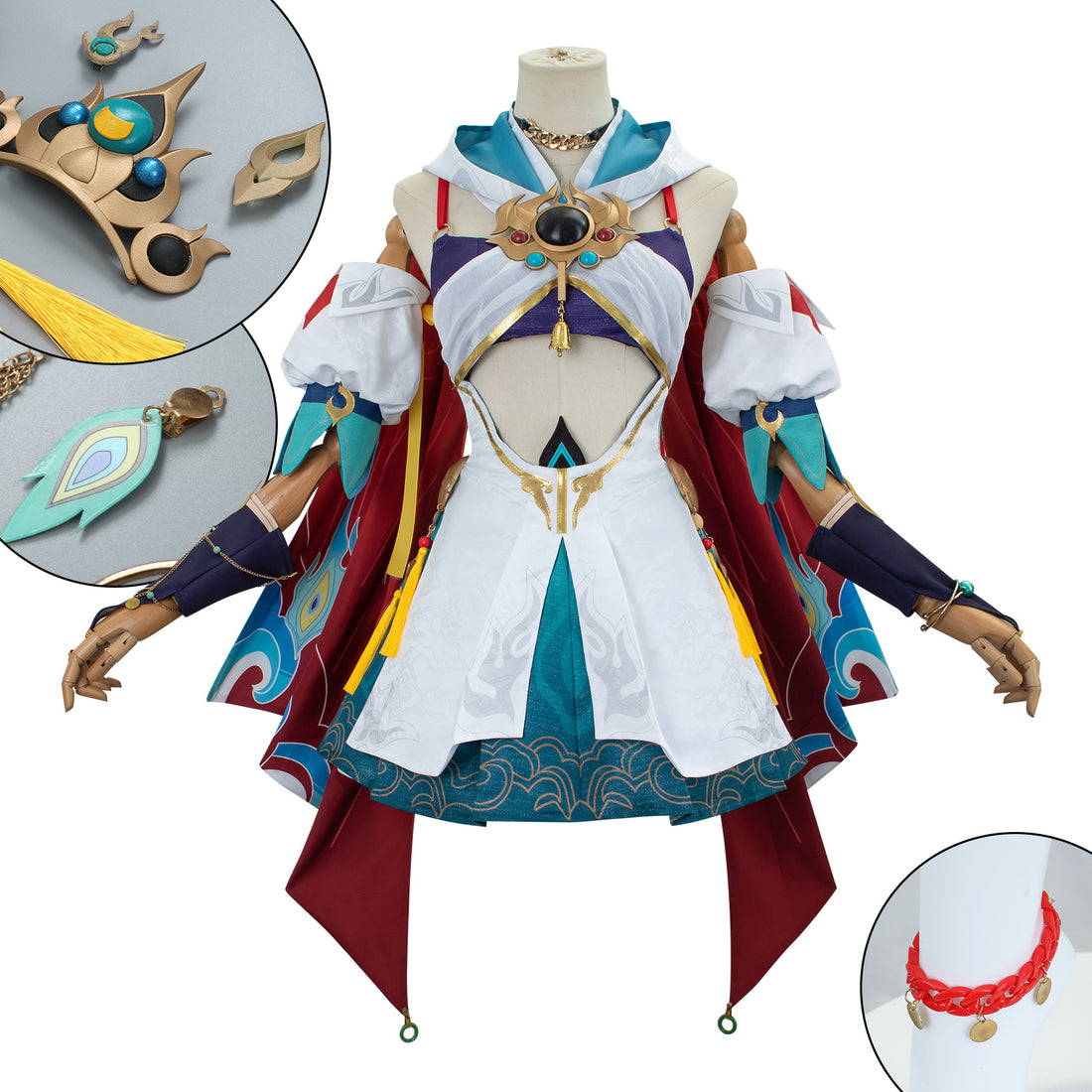 Honkai: Star Rail Flamewheel Eight Leaves Yunli Cosplay Costumes