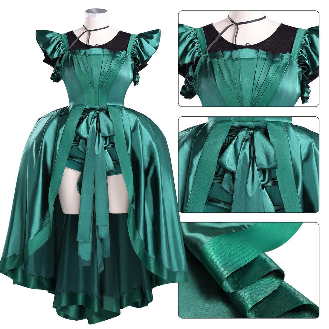 Wednesday 2 Addams Agnes Nevermore Academy Dance Dress Adult Kids Costumes