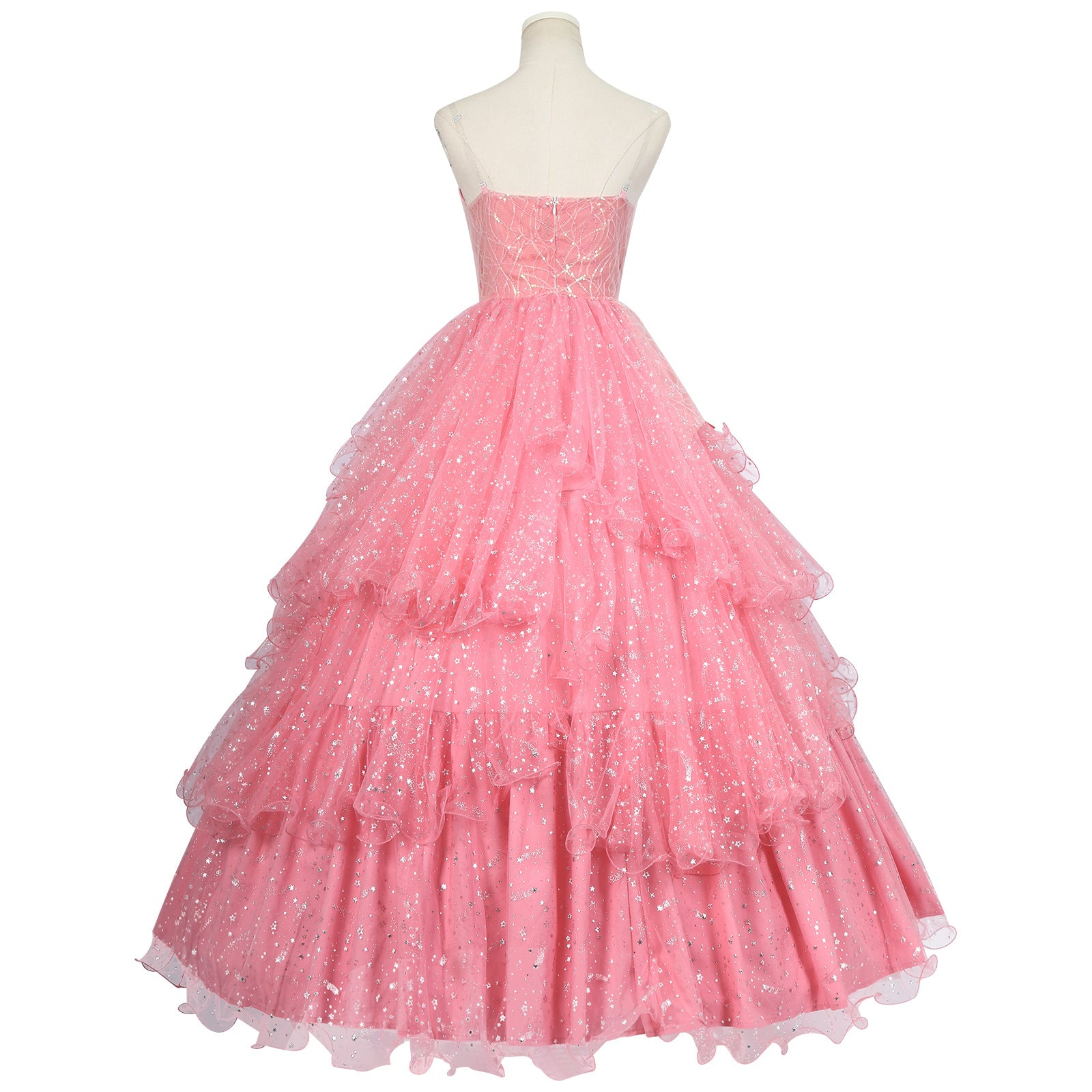 Wicked: For Good Witch Glinda Adult Pink Dress Cosplay Costumes