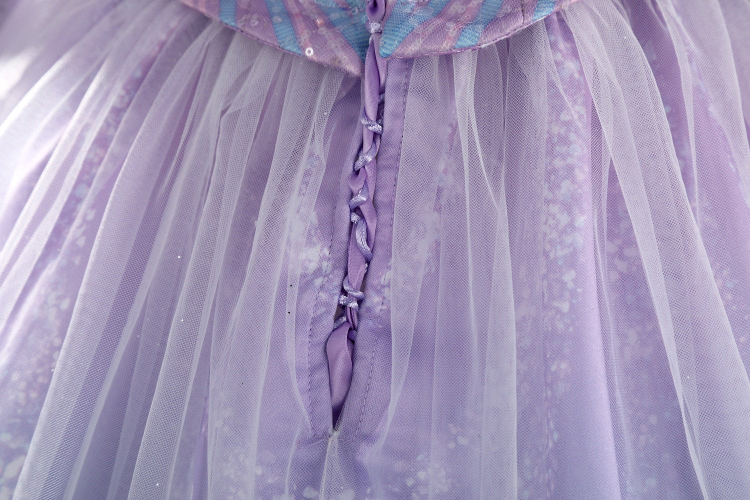 Wicked: For Good Part Two Galinda Dress with Crown Cosplay Costumes