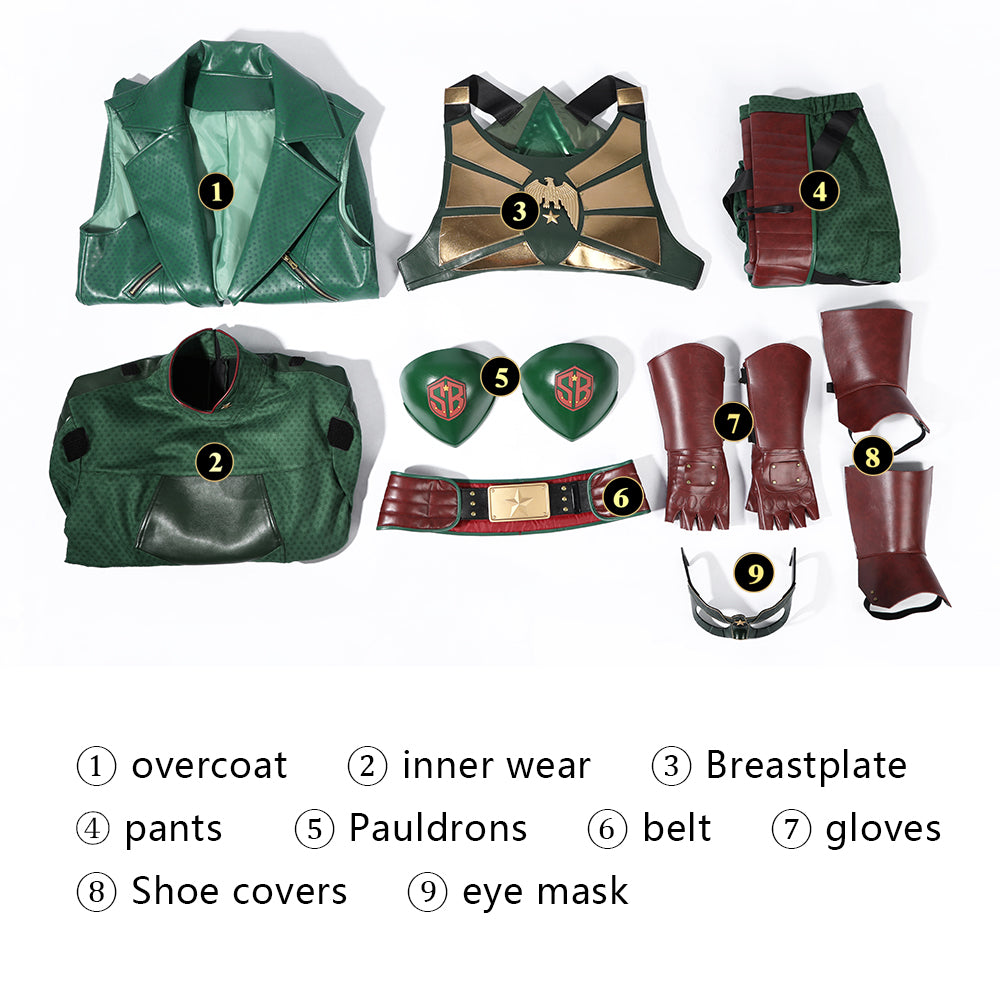 Vought Rising Soldier Boy Full Set Top Level Cosplay Costumes