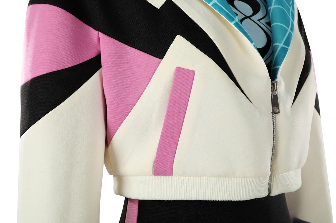 Your Friendly Neighborhood Spider-Man Gwen Jumpsuit Cosplay Costumes