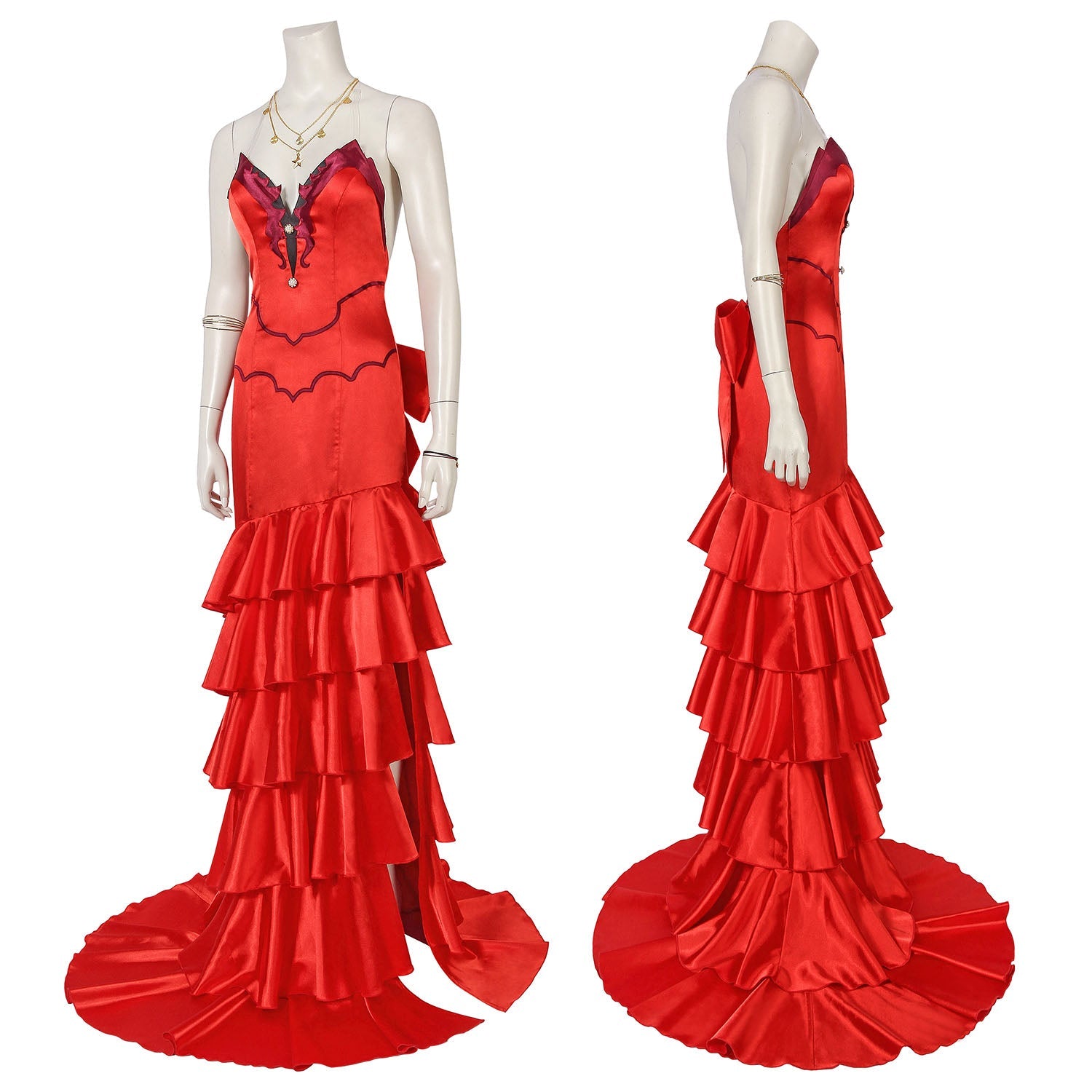 Final Fantasy VII Remake Aerith Gainsborough Aerith Dress Cosplay Costumes