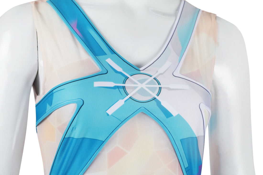 Marvel Rivals Luna Snow Swimsuit Top Full Cosplay Costumes