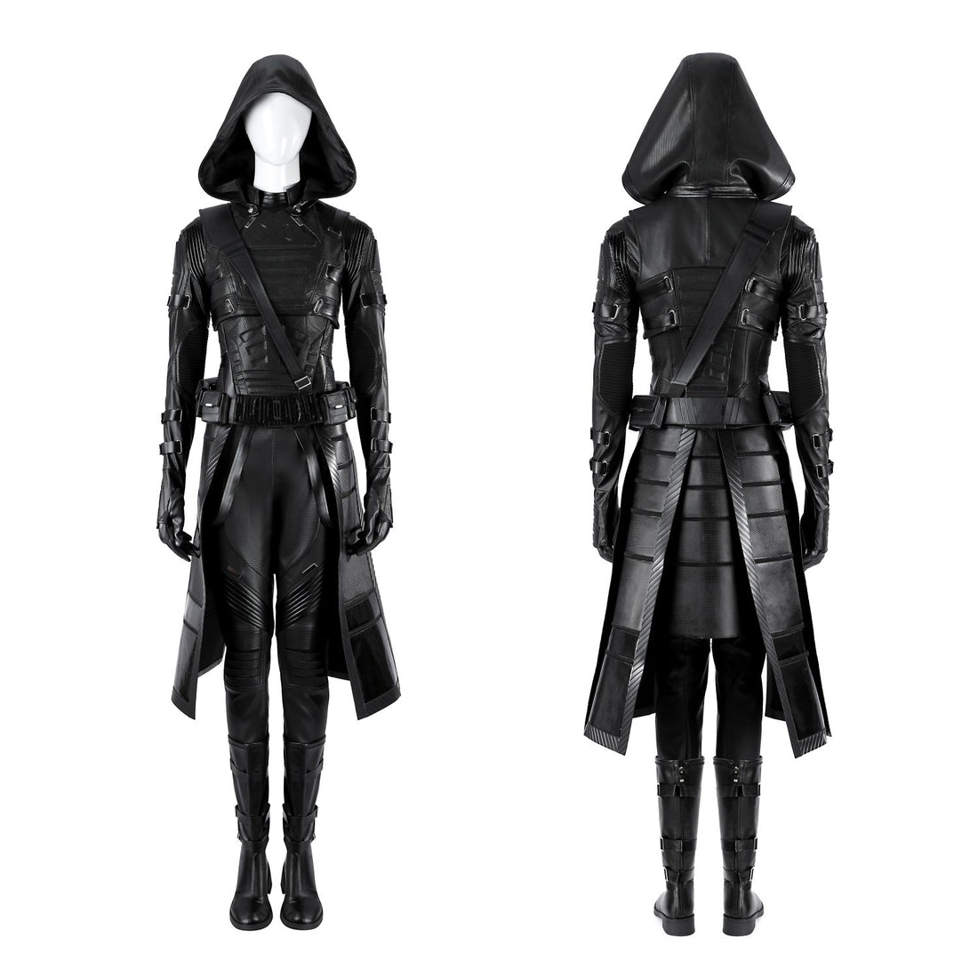 Thunderbolts Ghost Leather Full Set Top Level Cosplay Costumes