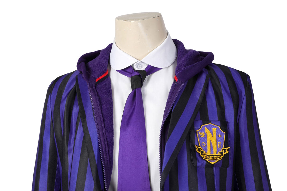 Wednesday 2 The Addams Family Xavier Thorpe Ajax Petropolus Nevermore Academy Uniform Cosplay Costume