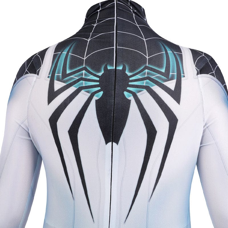 spider man negative suit jumpsuit child cosplay costumes
